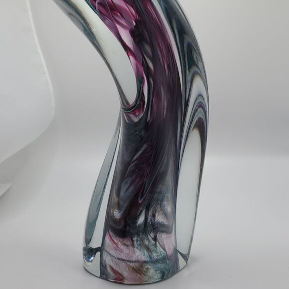 Robinson Scott | 1994 Signed Art Glass Sculpture - Picture 4 of 10